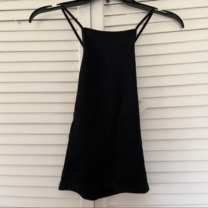 Free People NWT black cami